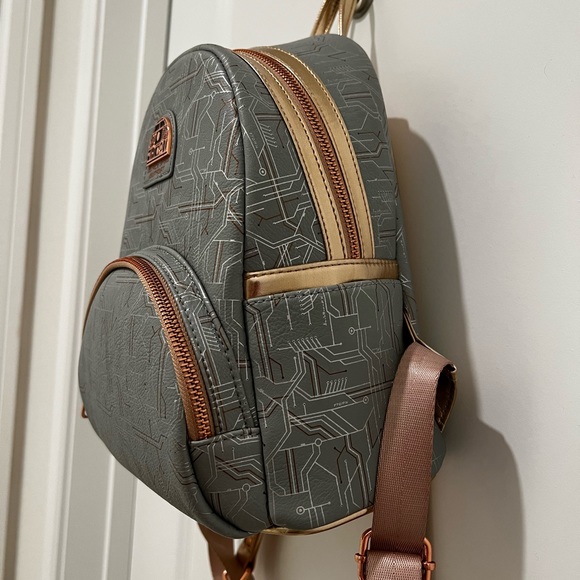 Walt Disney World Star Wars Backpack Rose Gold - Picture 3 of 6